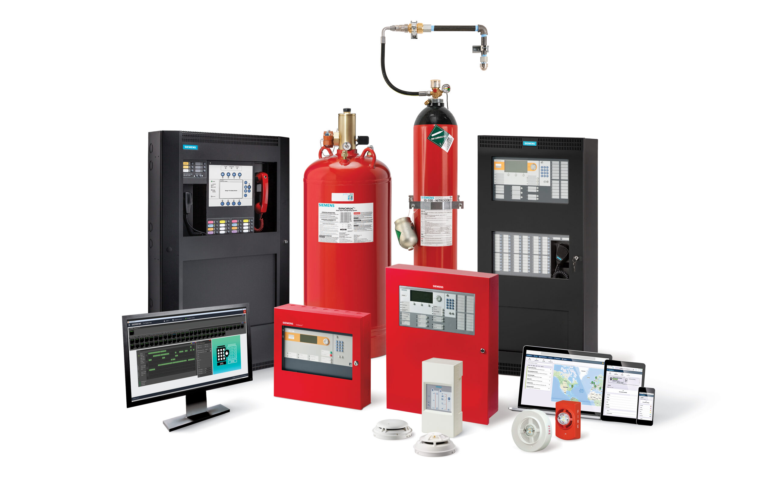 Siemens Cerberus PRO Compact panel family