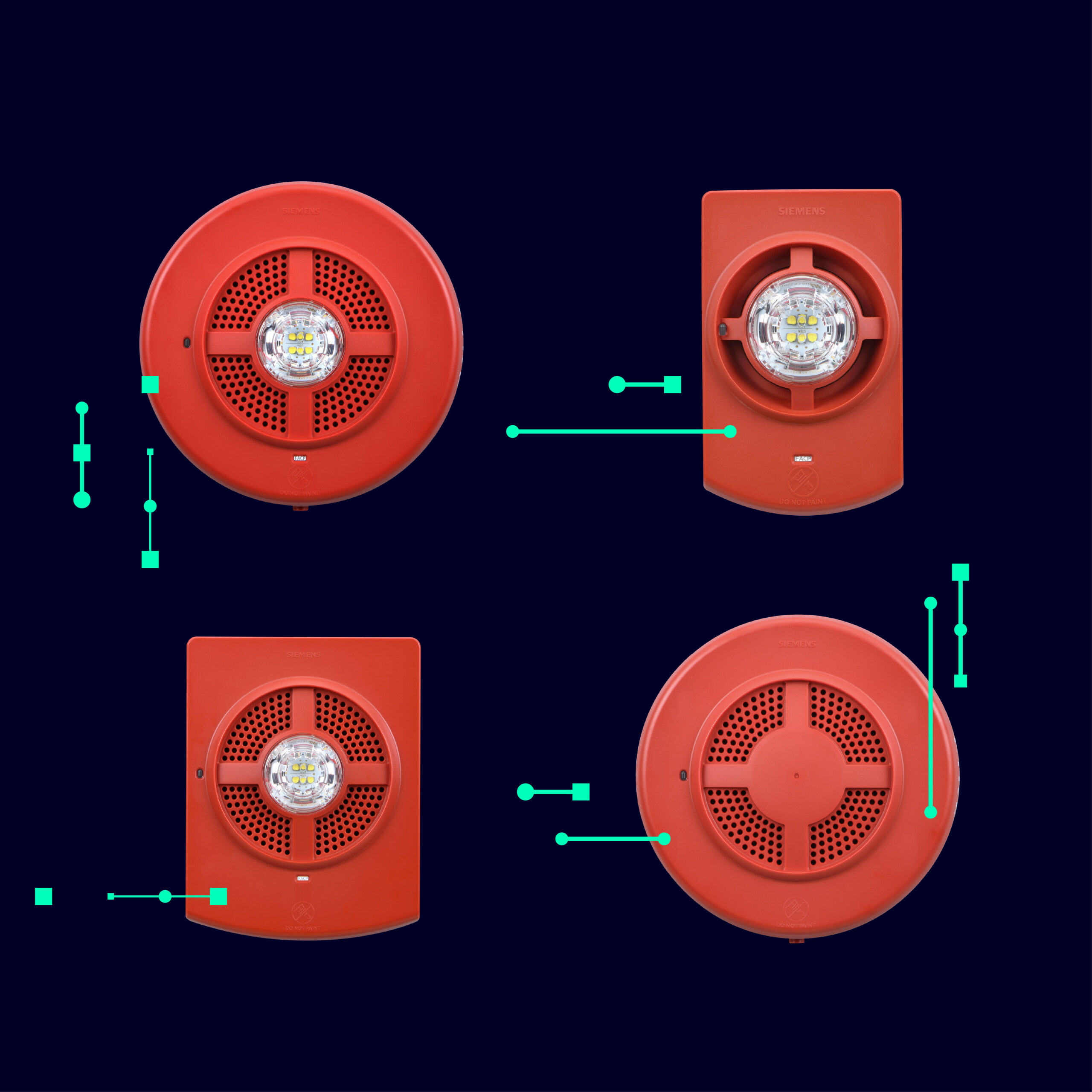 Siemens ACEND Intelligent notification appliances family