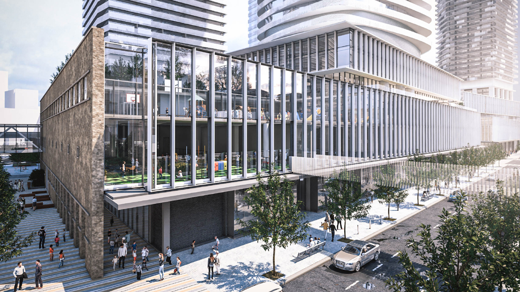 New mixed-use condo development in the GTA